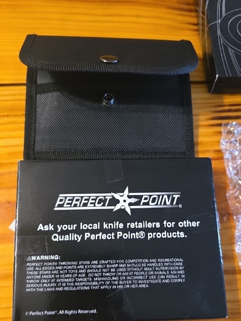 Black Throwing Star - - Picture 5 of 5